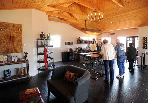 Tasting Room interior